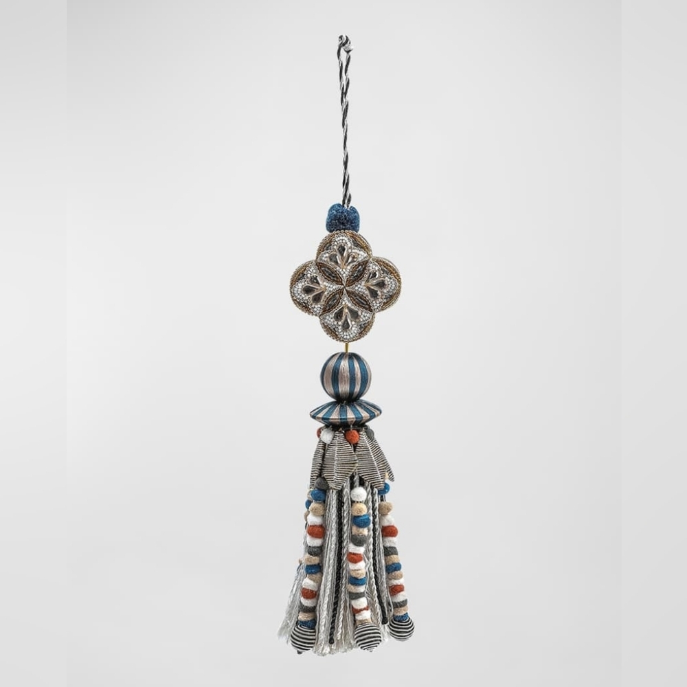 Mackenzie-Childs Cobblestone Beaded Tassel